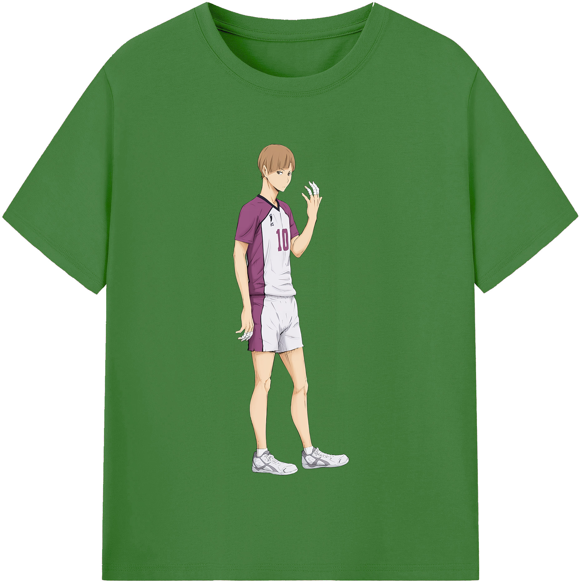 （画像用） ハイキュー!! Haikyu!! レディースカジュアルプリントTシャツ（綿100％）